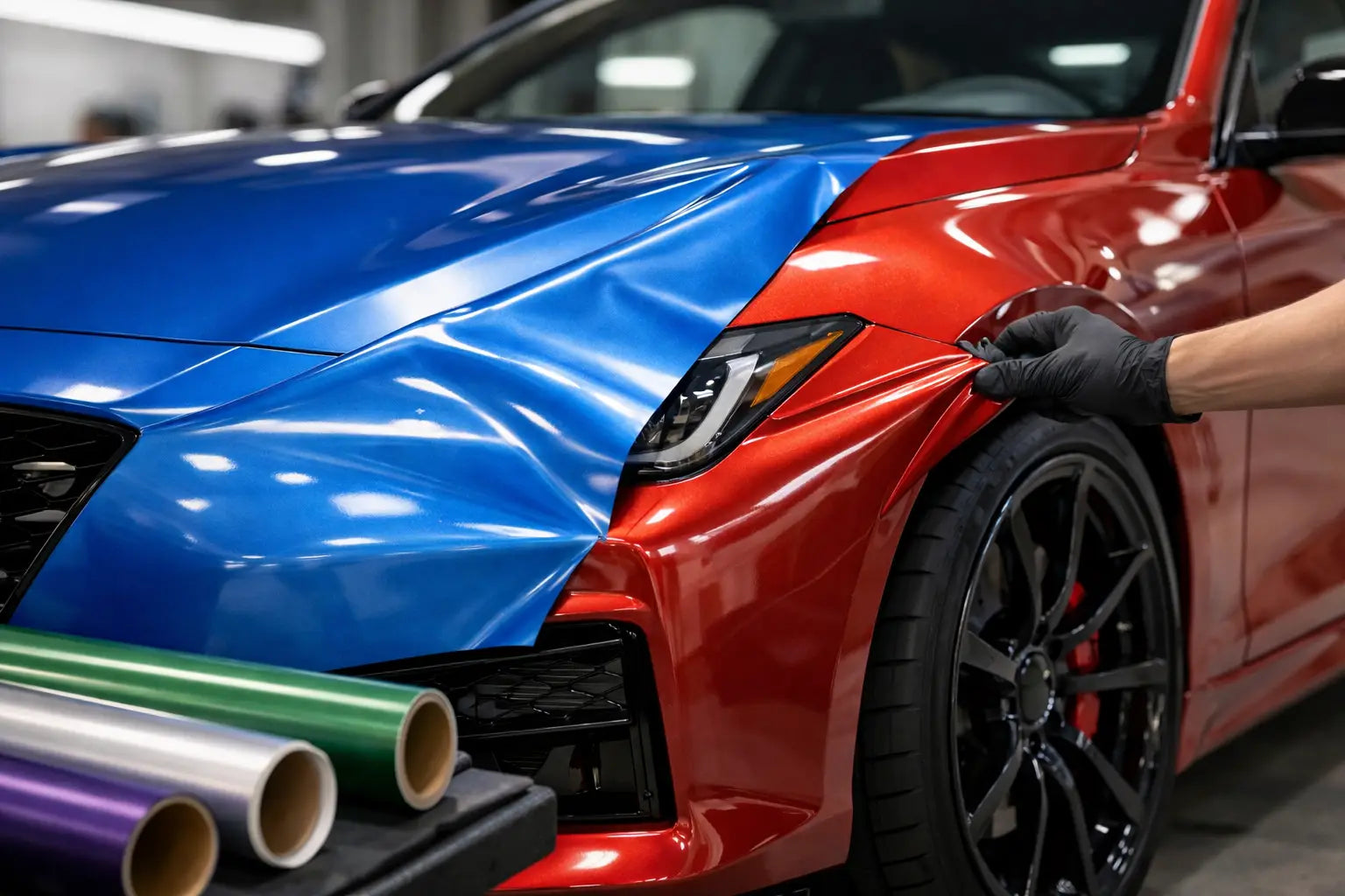 Colour Change Car Wrap Film Explained